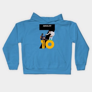 Cristiano Ronaldo and Lionel Messi Kids Hoodie